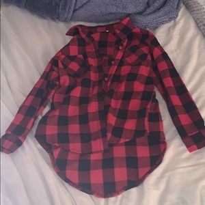 Long backed flannel
